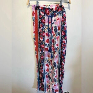 Gypsies and Moondust Floral Pants Size M Boho Hippie Boho‎ Floral Spring Travel